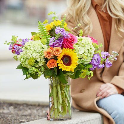 Vibrant Greetings Bouquet – HILL'S FLOWERS AND EVENTS, San Jose CA
