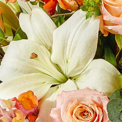 Grapefruit Splash Bouquet – HILL'S FLOWERS AND EVENTS, San Jose CA