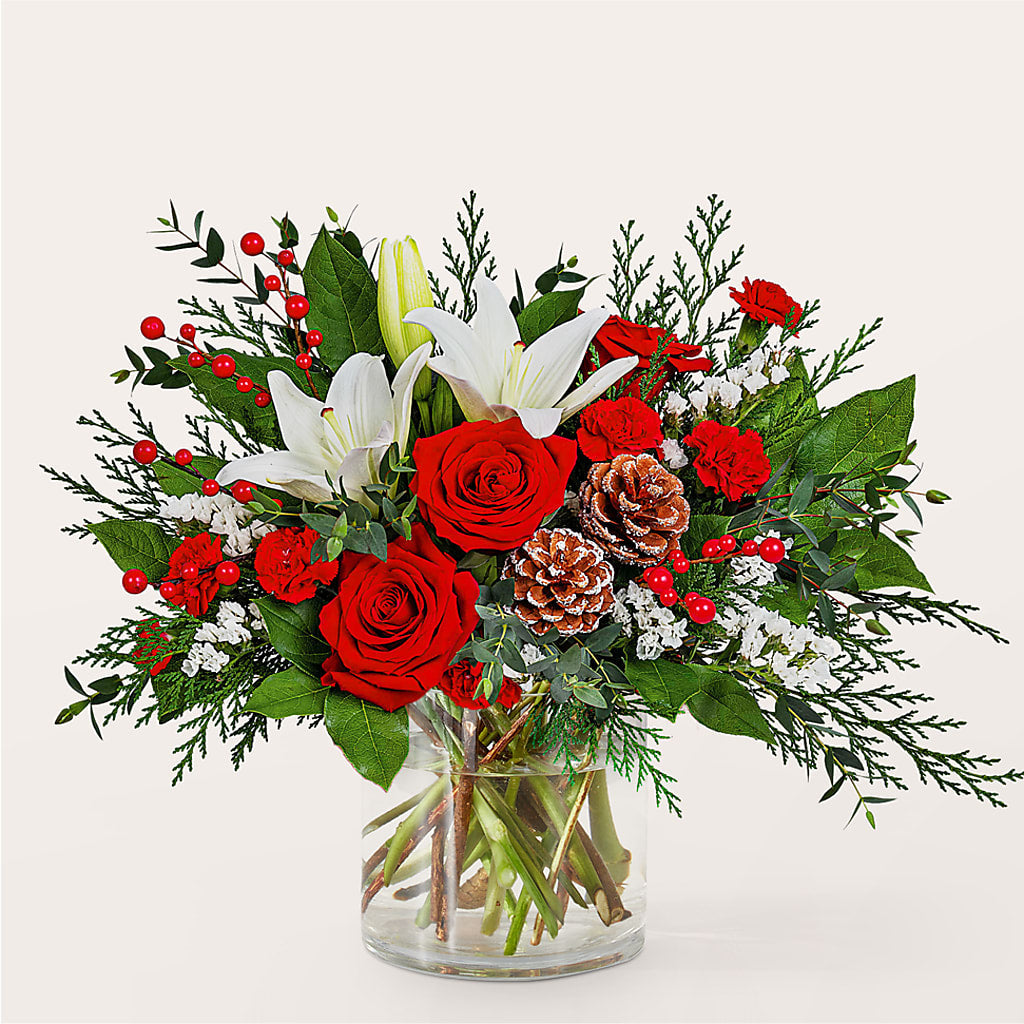 Best in Snow Bouquet – HILL'S FLOWERS AND EVENTS, San Jose CA