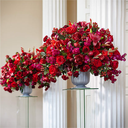 Love & Honor Arrangement – HILL'S FLOWERS AND EVENTS, San Jose CA