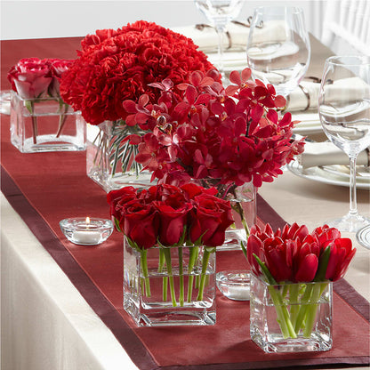 Modern Grace Centerpiece – HILL'S FLOWERS AND EVENTS, San Jose CA